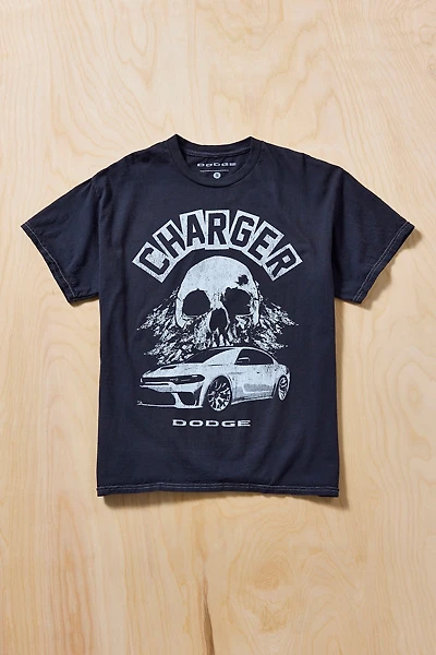 Dodge Charger Skull Graphic Tee