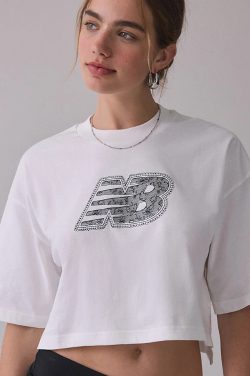 New Balance Lace NB Graphic Boxy Tee