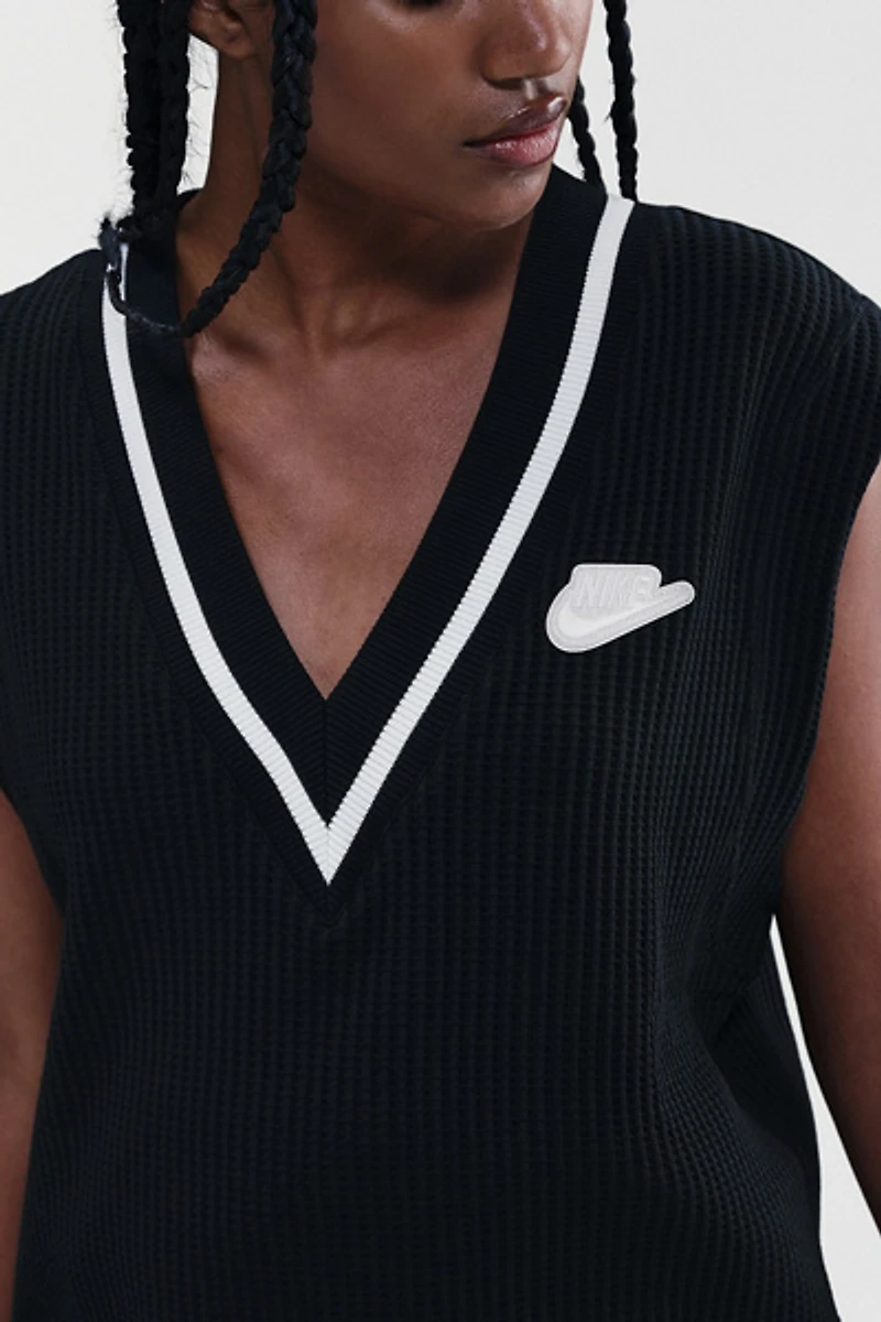 Nike Sportswear Waffle Knit Sweater Vest