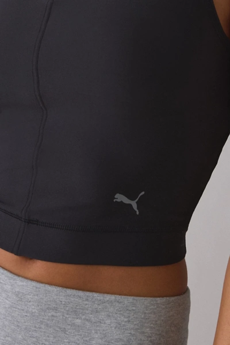 Puma Cloudspun Ultra Soft Quarter Zip Training Tank Top