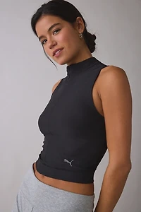 Puma Cloudspun Ultra Soft Quarter Zip Training Tank Top