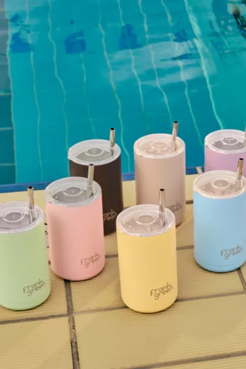 frank green 15 oz Reusable Coffee Cup + Straw Set
