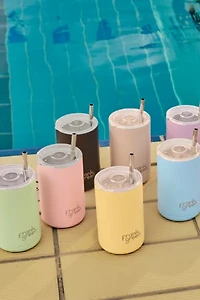 frank green 15 oz Reusable Coffee Cup + Straw Set