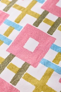 Playful Patchwork Brushed Cotton Duvet Cover Set