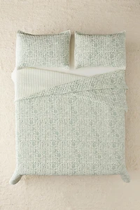 Eden Paisley Patterned Reversible 3-Piece Quilt Set