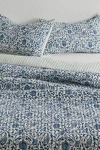 Eden Paisley Patterned Reversible 3-Piece Quilt Set