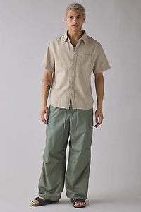 BDG Patterned Baggy Short Sleeve Shirt