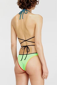 Diesel Brooke D-Pop Colorblock Bikini Bottoms