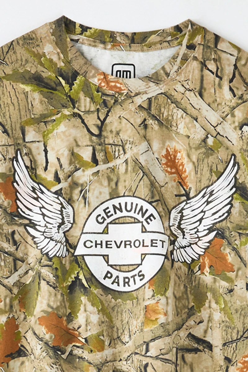 Chevy Logo Graphic Camo Tee