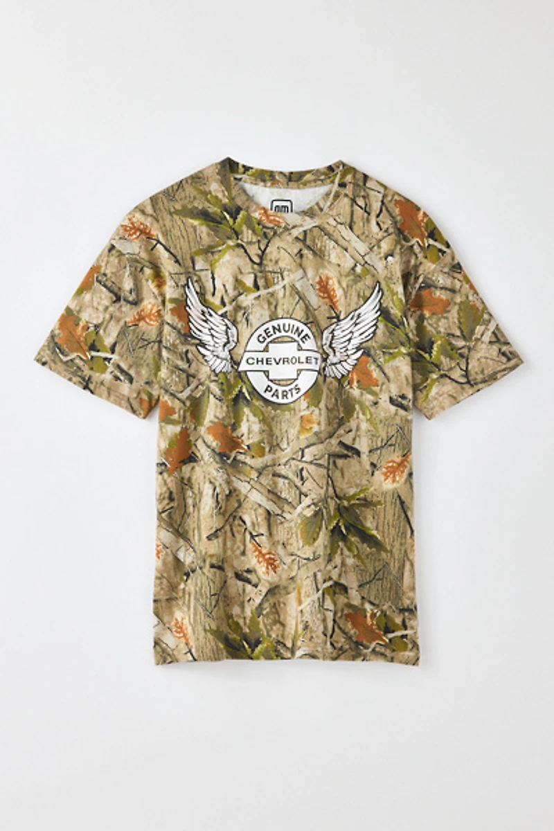 Chevy Logo Graphic Camo Tee