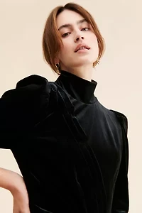 O.P.T Lowri Velvet Dress