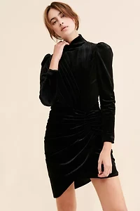 O.P.T Lowri Velvet Dress