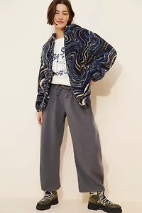 Daisy Street Borg Marble Fleece Jacket