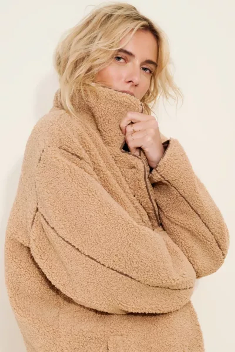 Daisy Street Borg Sherpa Liner Jacket