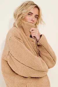 Daisy Street Borg Sherpa Liner Jacket