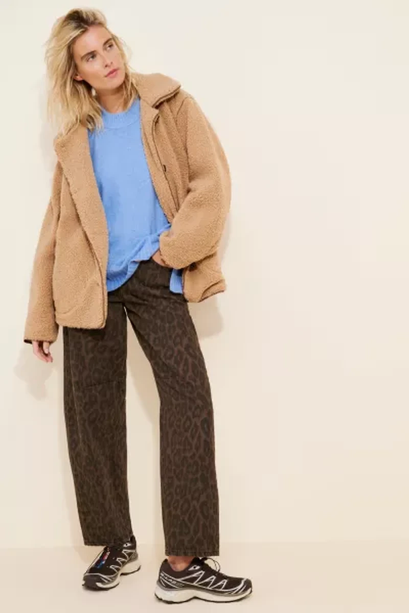 Daisy Street Borg Sherpa Liner Jacket