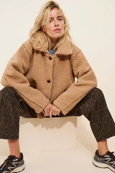 Daisy Street Borg Sherpa Liner Jacket