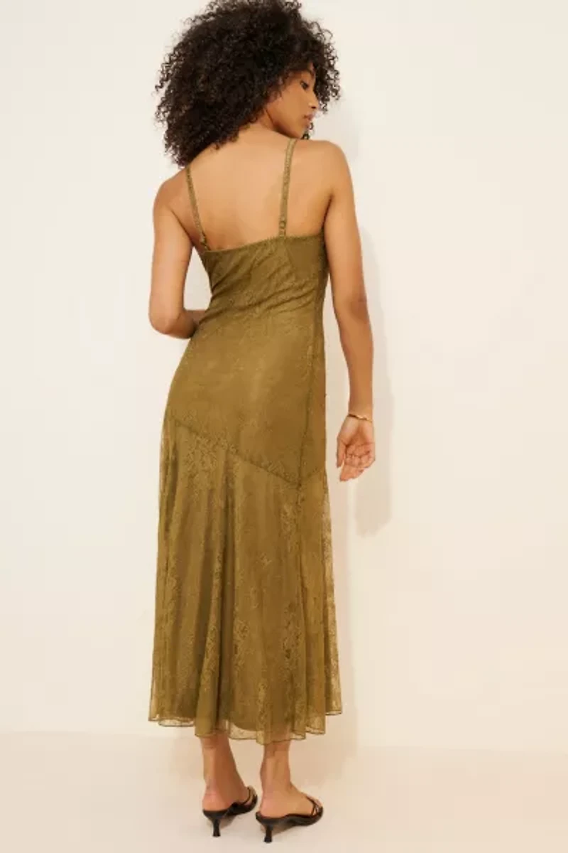 Steve Madden Veera Lace Midi Dress