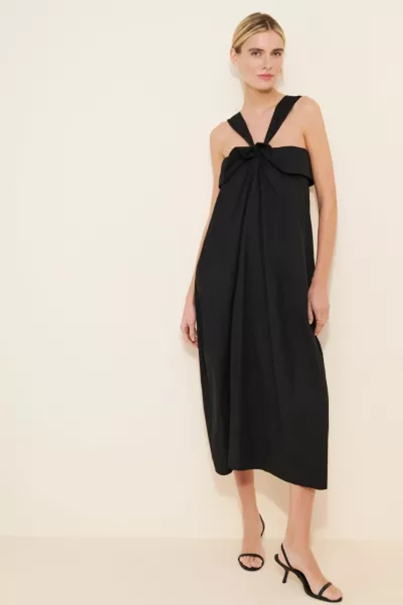 Dress Forum Cotton Halter Midi