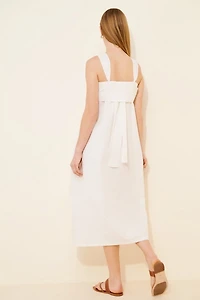 Dress Forum Cotton Halter Midi