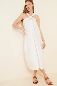 Dress Forum Cotton Halter Midi