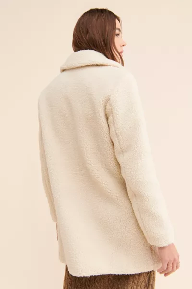 Vero Moda Teddy Plush Coat