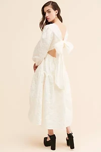 Sister Jane Bale Jacquard Midi Dress