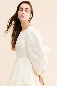 Sister Jane Bale Jacquard Midi Dress