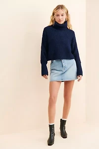 Kourt Mary Turtleneck Sweater