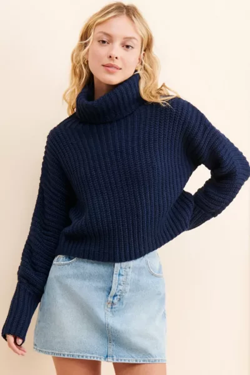 Kourt Mary Turtleneck Sweater