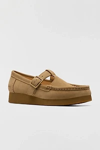Clarks Women's Wallabee Evo T-Bar Shoes