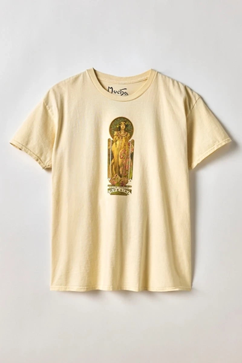 Alphonse Mucha Poster For The Brooklyn Exhibition Graphic Tee