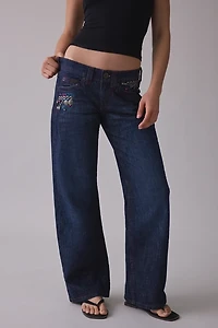 BDG Kayla Ultimate Embellished Low-Rise Jeans