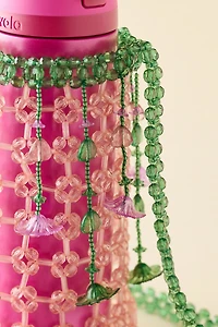Bellflower Beaded Water Bottle Sling