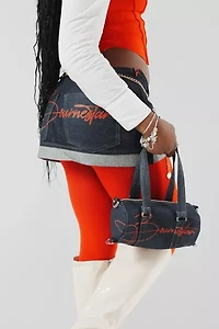 Bournestar Script Mini Denim Duffle Bag