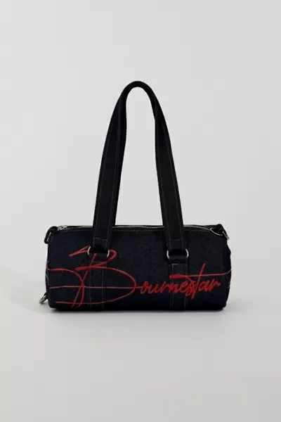 Bournestar Script Mini Denim Duffle Bag