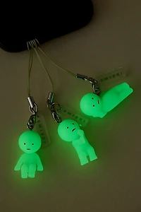 Smiski® Glow-In-The-Dark Strap Accessory Blind Box Lanyard Keychain
