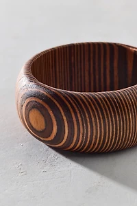 Forest Walk Chunky Wooden Bangle Bracelet