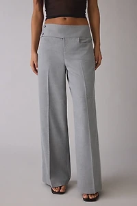 UO Marley Slouch Low-Rise Wide Leg Trouser