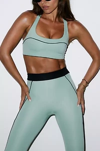 HÉROS Piped Halter Sports Bra