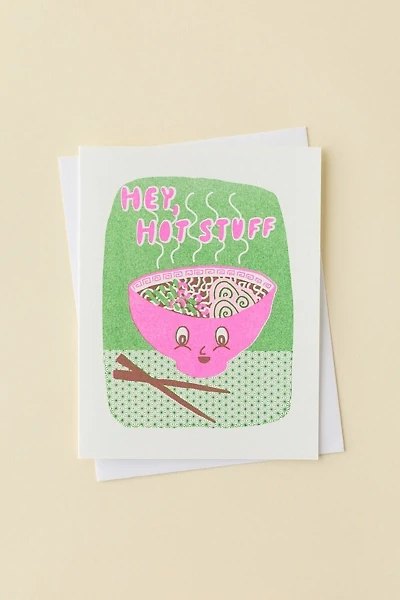 Yellow Owl Workshop Hot Stuff Ramen Greeting Card