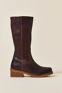 UO Leather Pull-On Boots