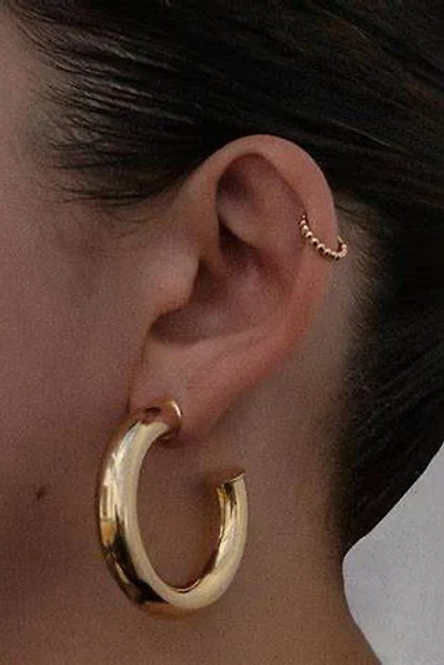 The M Jewelers Gold Madison Hoops