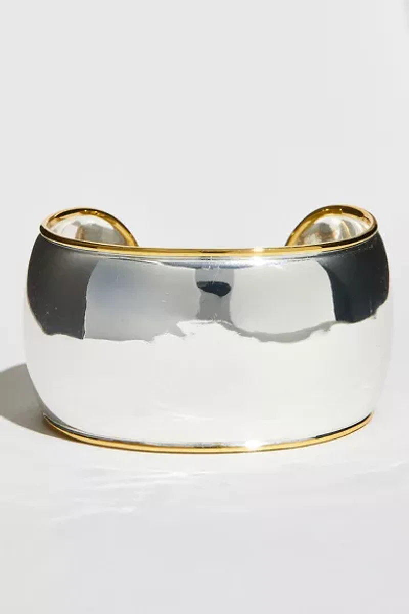 The M Jewelers Two Tone Wide Cuff