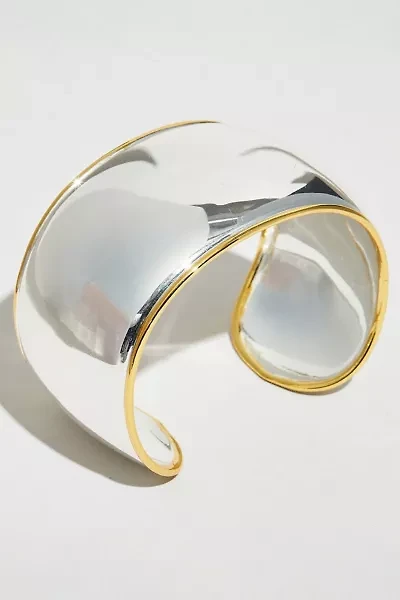 The M Jewelers Two Tone Wide Cuff