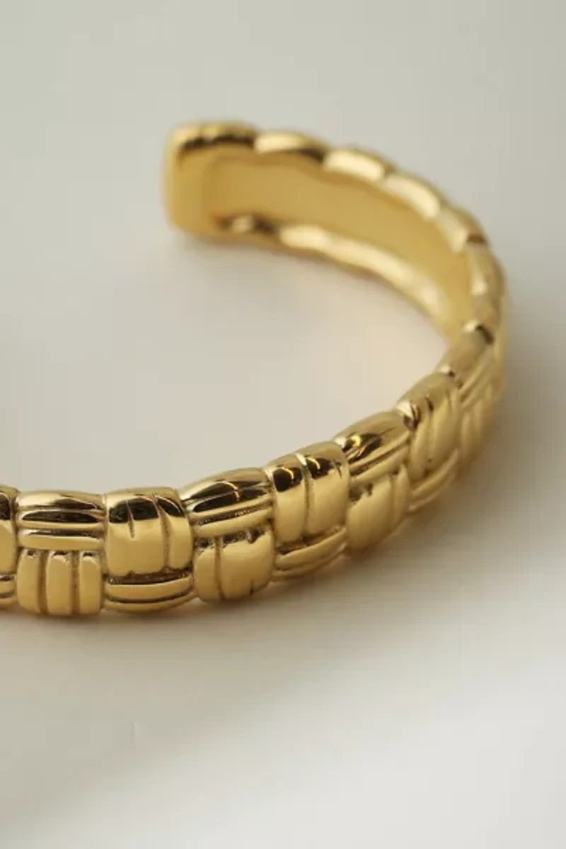 The M Jewelers Bold Weave Cuff