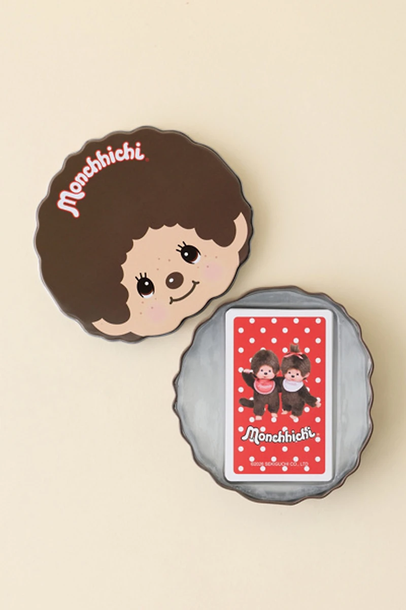Monchhichi Playing Card Deck & Holder Set
