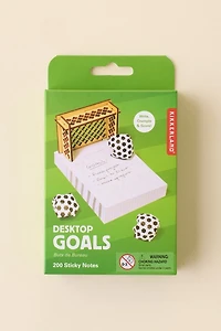 Desktop Soccer Goal Notepad