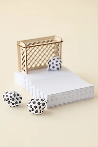 Desktop Soccer Goal Notepad