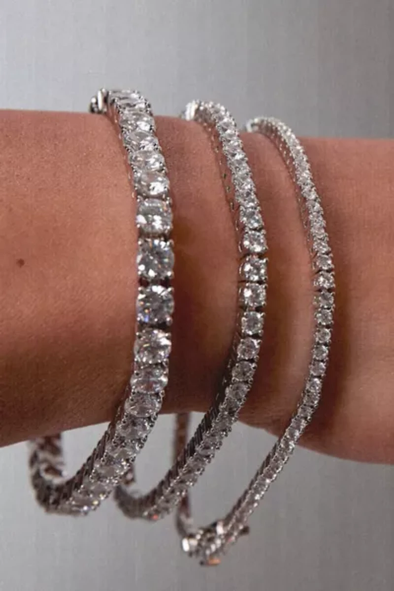 The M Jewelers Thick Essential Tennis Bracelet